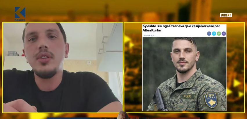  Më mirë vdes  se ta vesh uniformën e Serbisë   i riu nga Presheva ka një kërkesë për Kurtin  VIDEO 