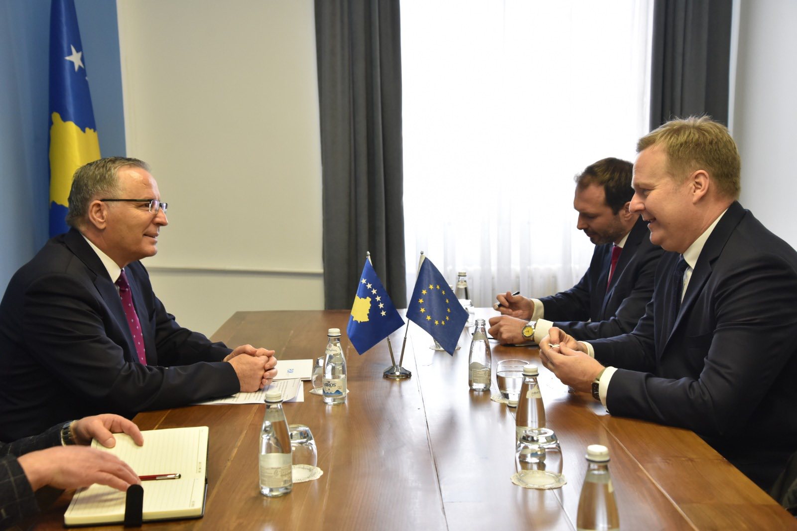 Hamza takon Sorensenin  flasin për rikthimin e Kosovës në agjendën e integrimit evropian