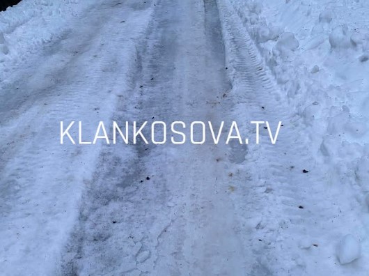 Banorët e fshatit Stankaj ankohen për rrugën e papastruar nga bora