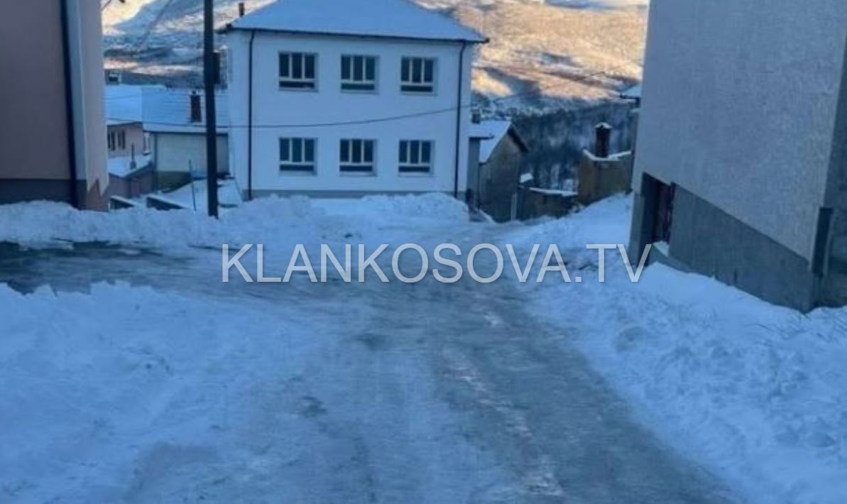 Rrugët në Buqe të Dragashit të rrezikshme nga ngricat, banorët kërkojnë intervenim urgjent