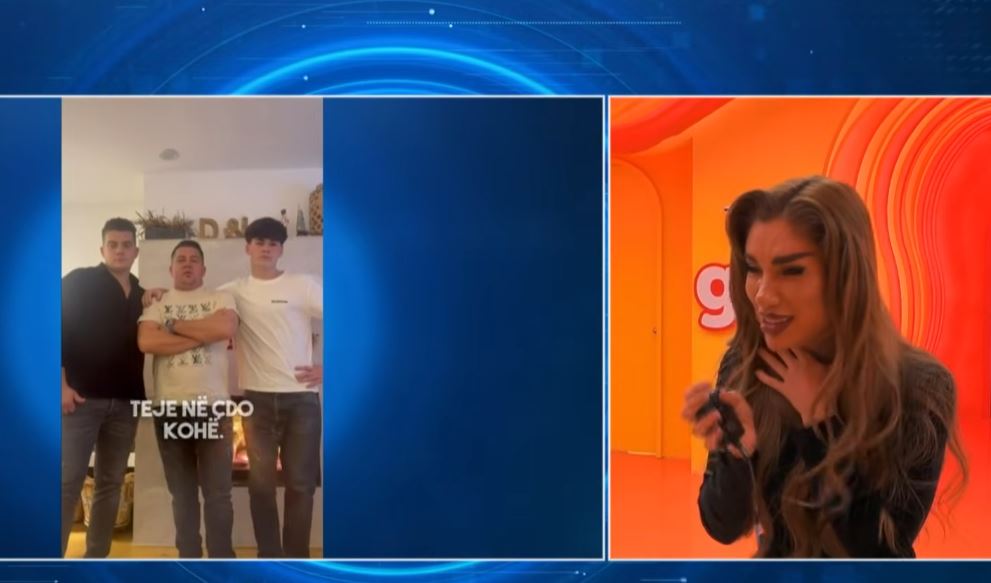 Bia qan me dënesë pasi surprizohet nga baba i saj  VIDEO 