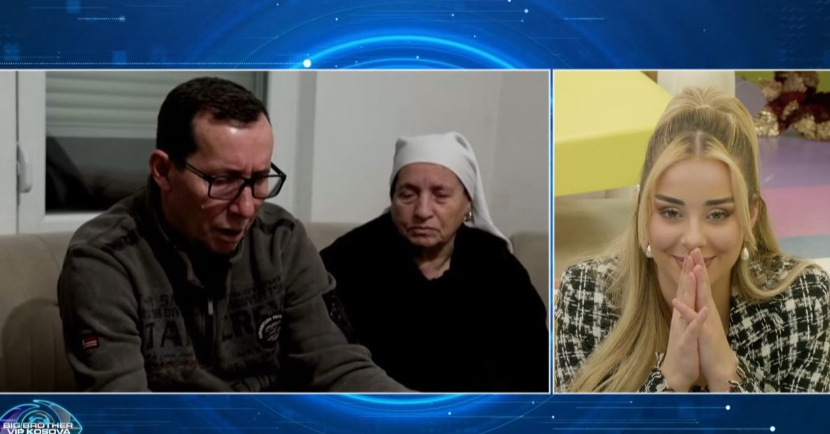 Emocionuese  reagimi i Elijonës kur pa familjarët e saj  VIDEO 