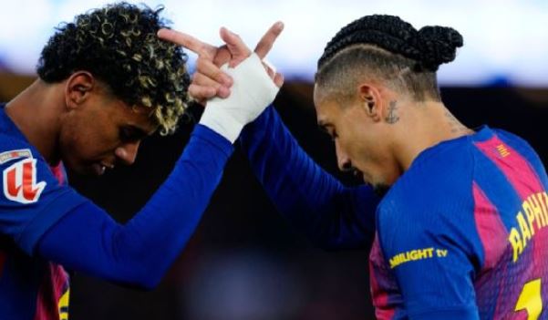 Raphinha & Yamal Show, Barça kryen punë me Oviedon në pjesën e dytë