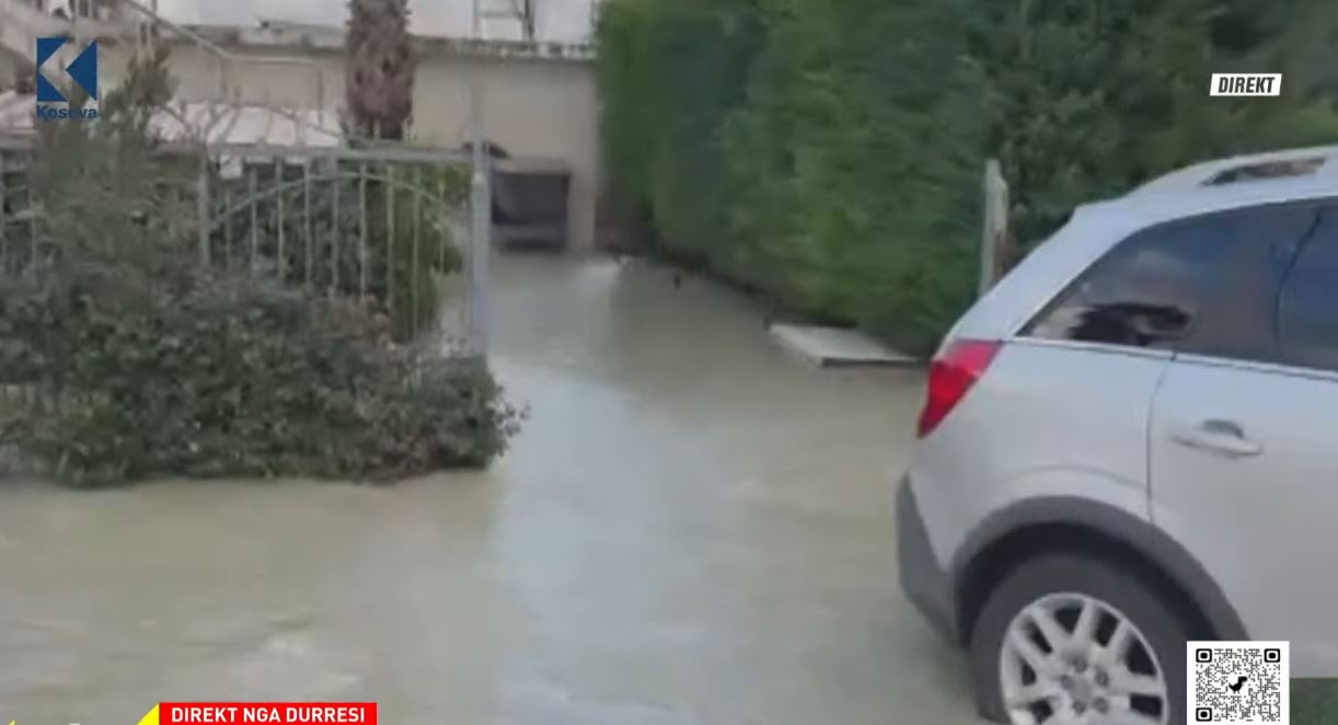 Deputeti Ndoja: Durrësi është përfshirë nga përmbytje të jashtëzakonshme (VIDEO)