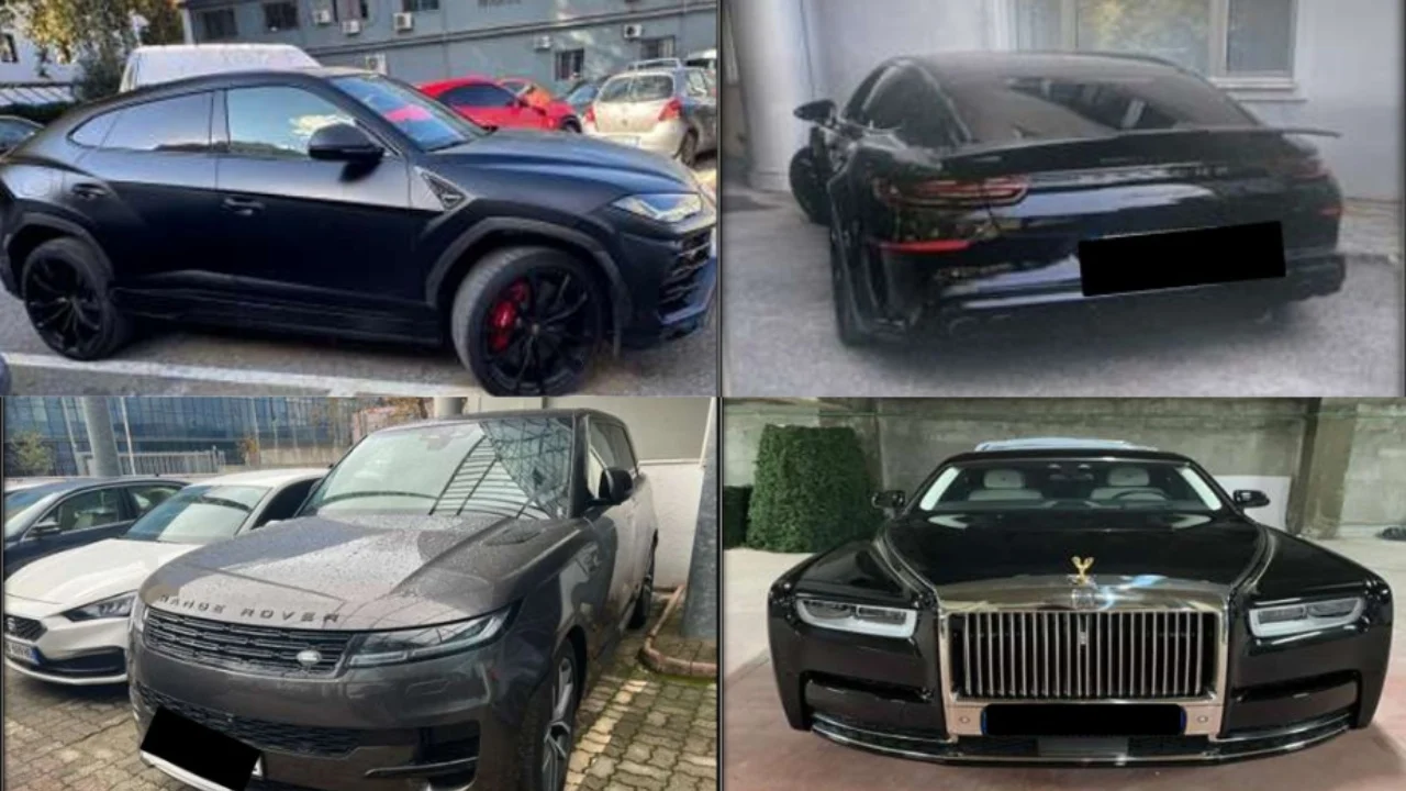 Range Rover, Lamborghini e Porsche: Makinat luksoze që u sekuestruan në Shqipëri