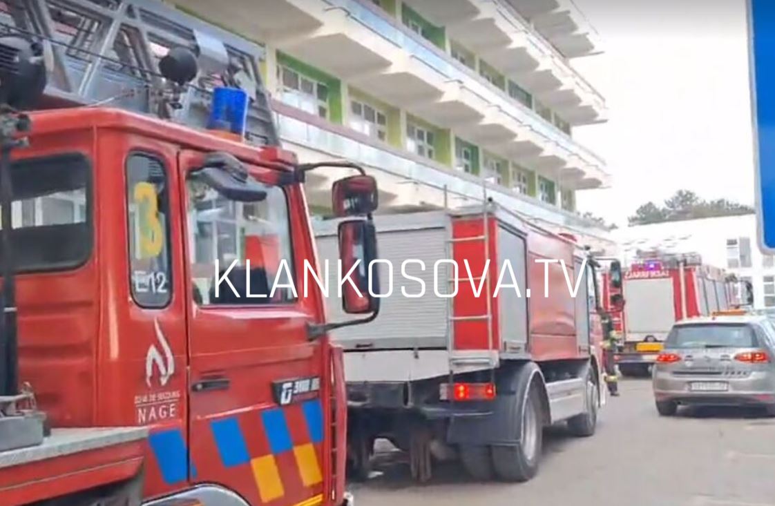 Incident zjarri në Klinikën e Pediatrisë, nuk ka të lënduar – puna vazhdon normalisht