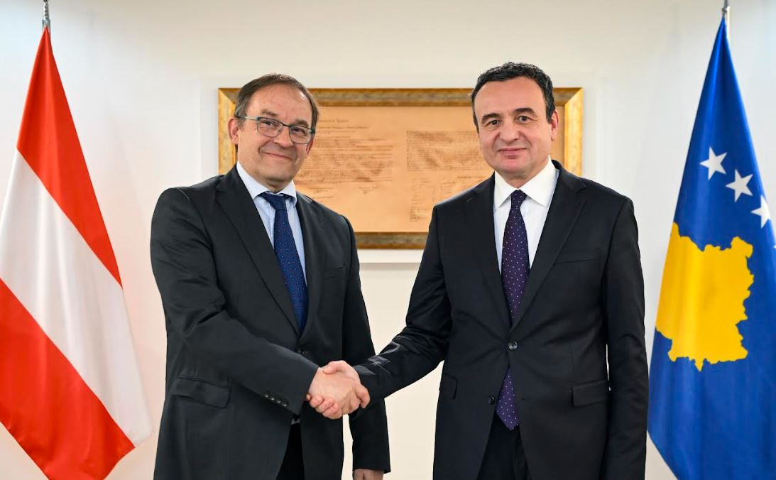 Kurti takon ambasadorin e Austrisë në Kosovë, flasin për formimin e qeverisë së re