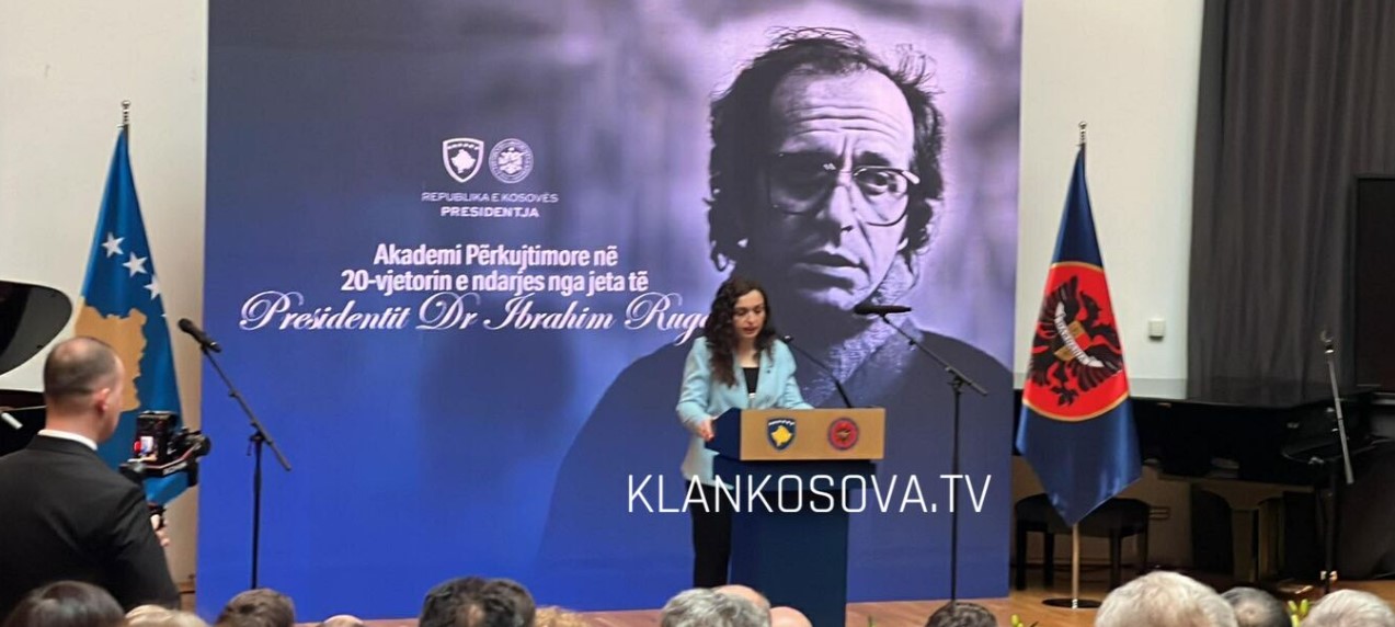 Osmani për Rugovën  I butë në sjellje  i palëkundur në qëndrim