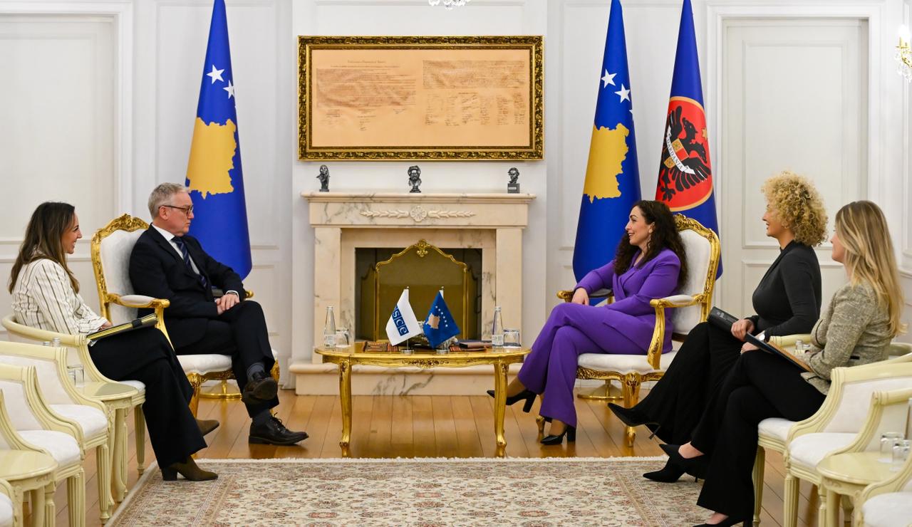 Osmani takon shefin e OSBE-së në Kosovë, flasin për konstituimin e institucioneve