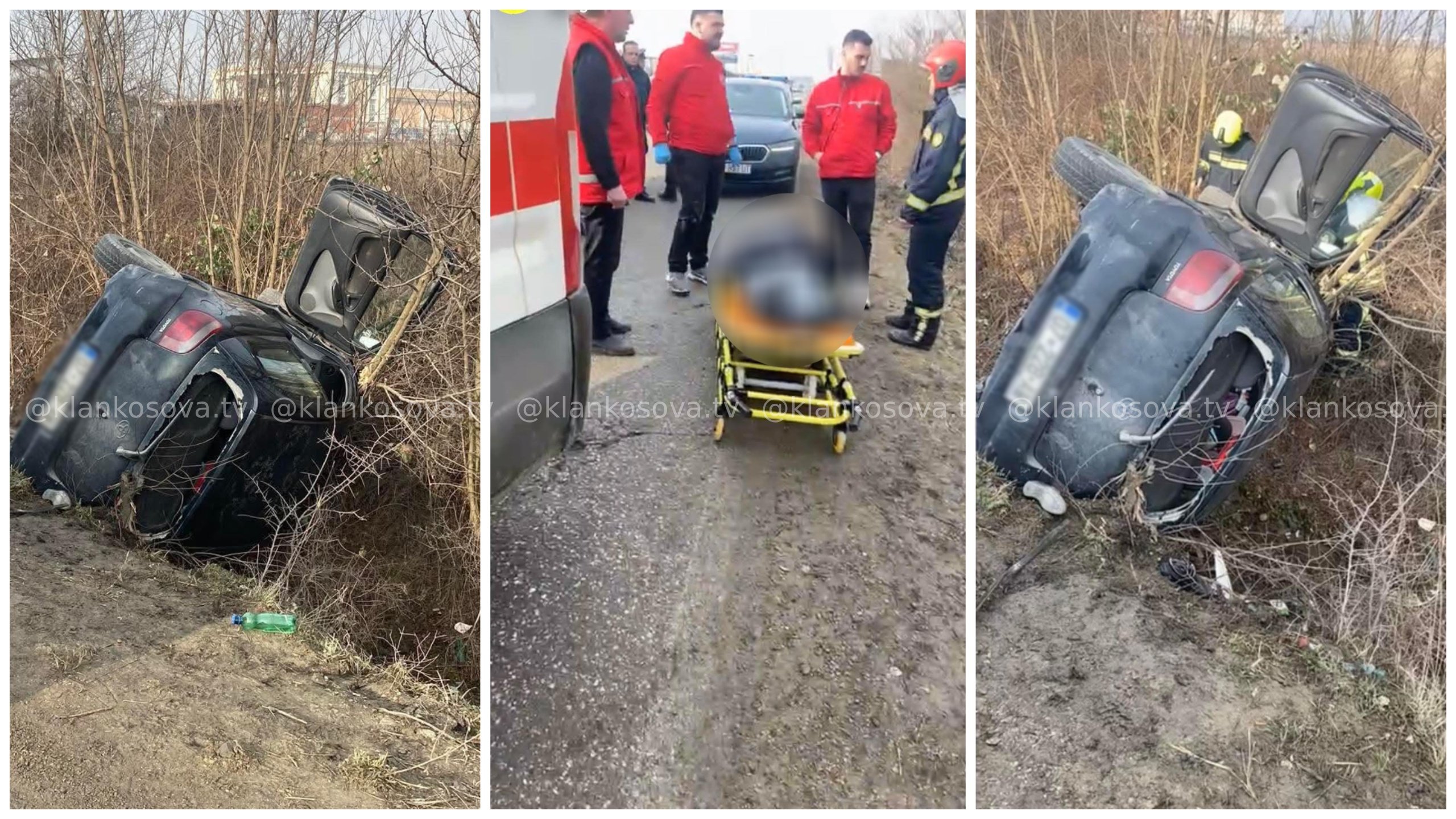 Vdes një person nga një aksident në Gjakovë