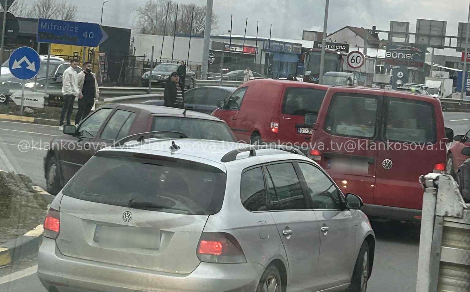 Aksident të rrethi Prishtinë-Mitrovicë