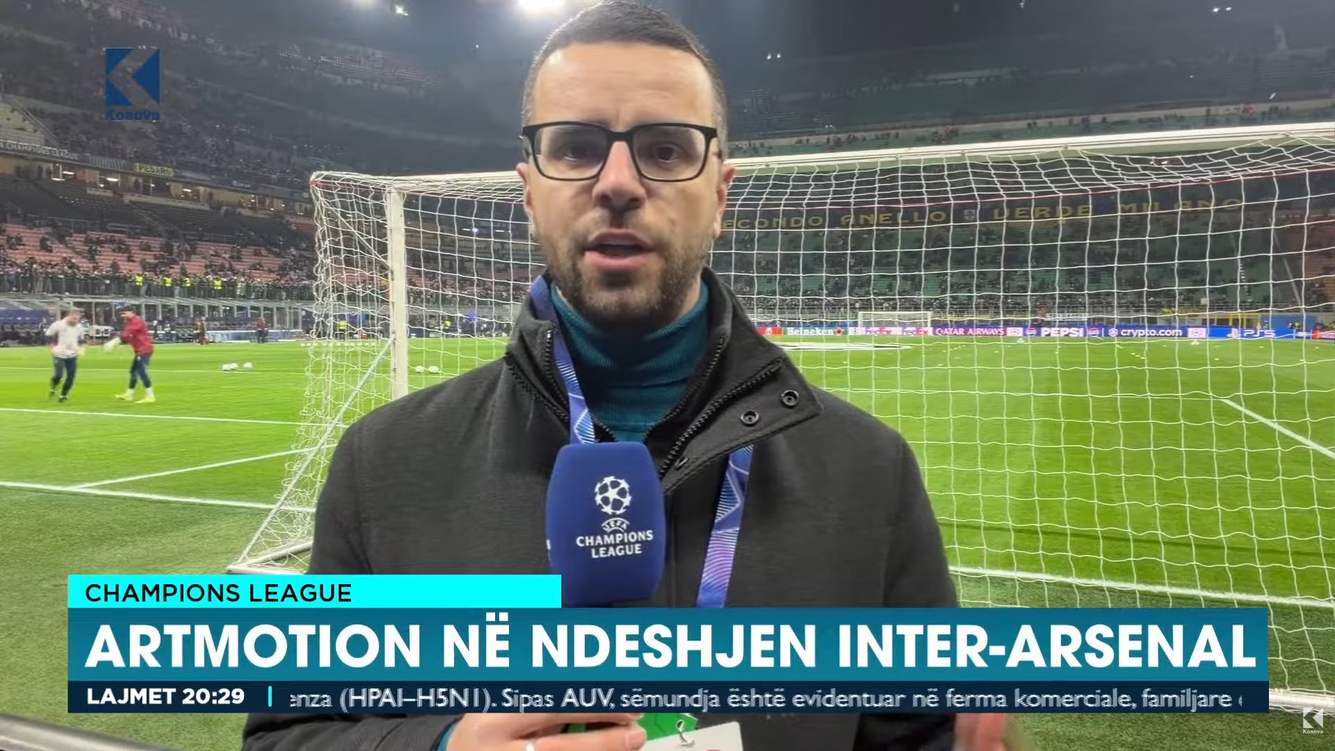 Artmotion sjell ekskluzivisht super derbin Inter Arsenal  VIDEO 