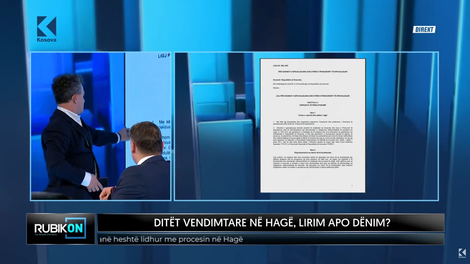  Kidnapim i drejtësisë   Buzhala i ashpër me Specialen  Në secilin vend të BE së do ishte rrëzu  VIDEO 