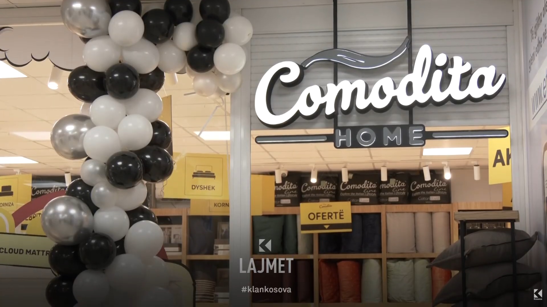 Rrjeti i Comodita Home  Kaçaniku  nikoqiri i dyqanit të 112 në rajon  VIDEO 