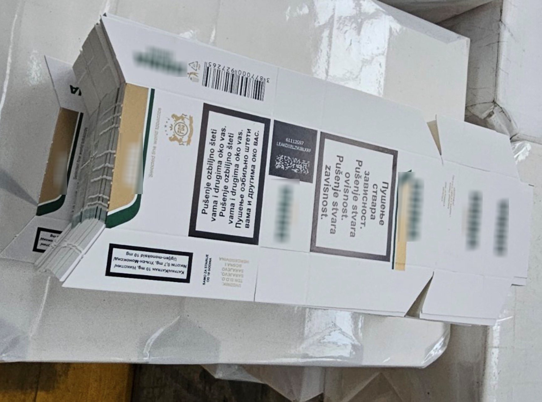 Dogana sekuestron 237 mijë pako të paligjshme të cigareve  dëmi potencial fiskal 340 000 euro