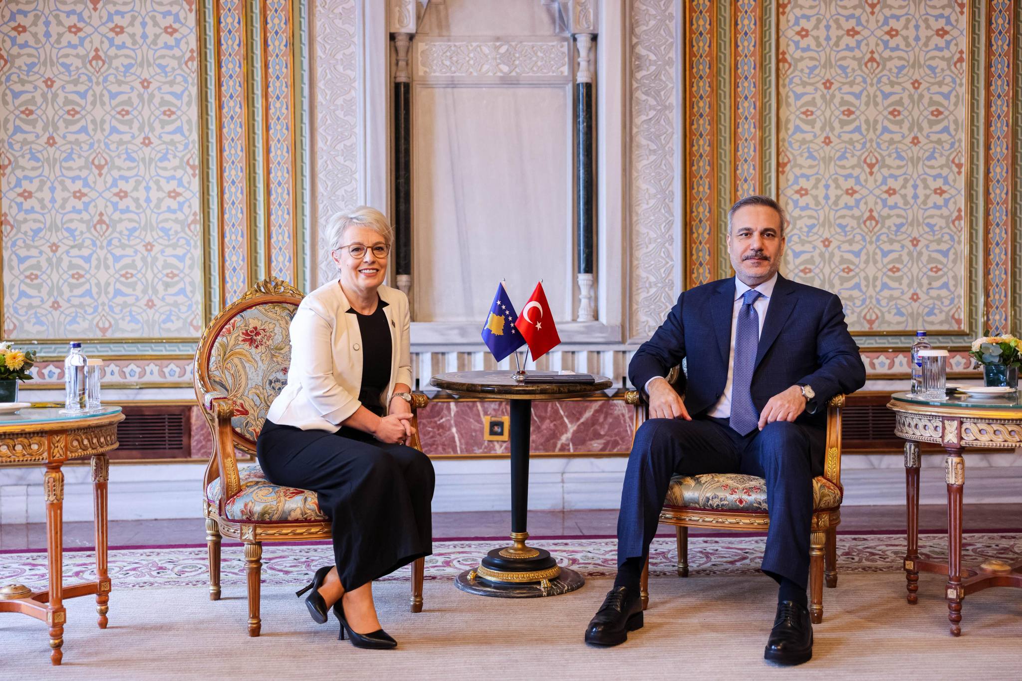 Gërvalla në Stamboll takon Fidanin, e falënderon Turqinë për mbështetjen