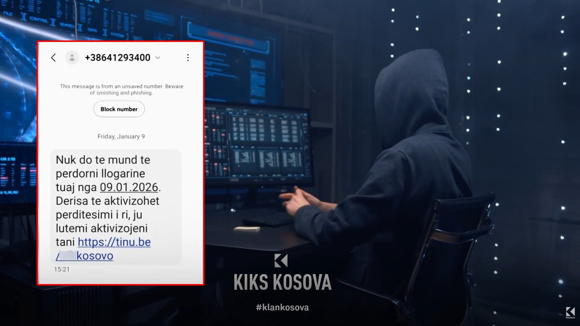 Mashtrimi me SMS që po zbraz llogaritë bankare të kosovarëve (VIDEO)