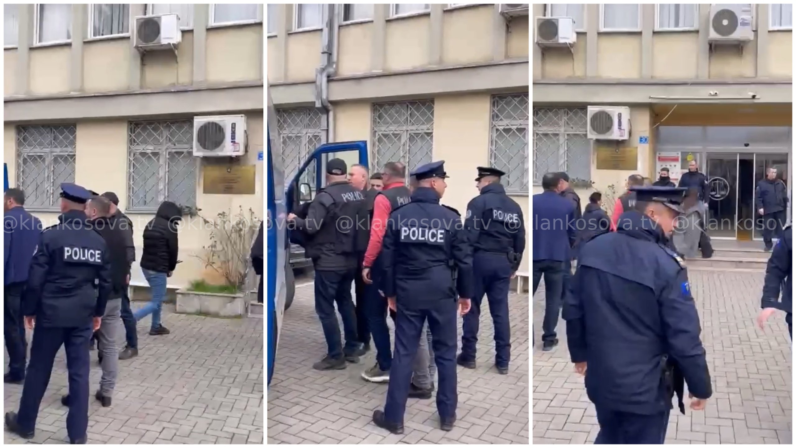 Të prangosur, sillen në gjykatë të dyshuarit për “vjedhje votash” (VIDEO)