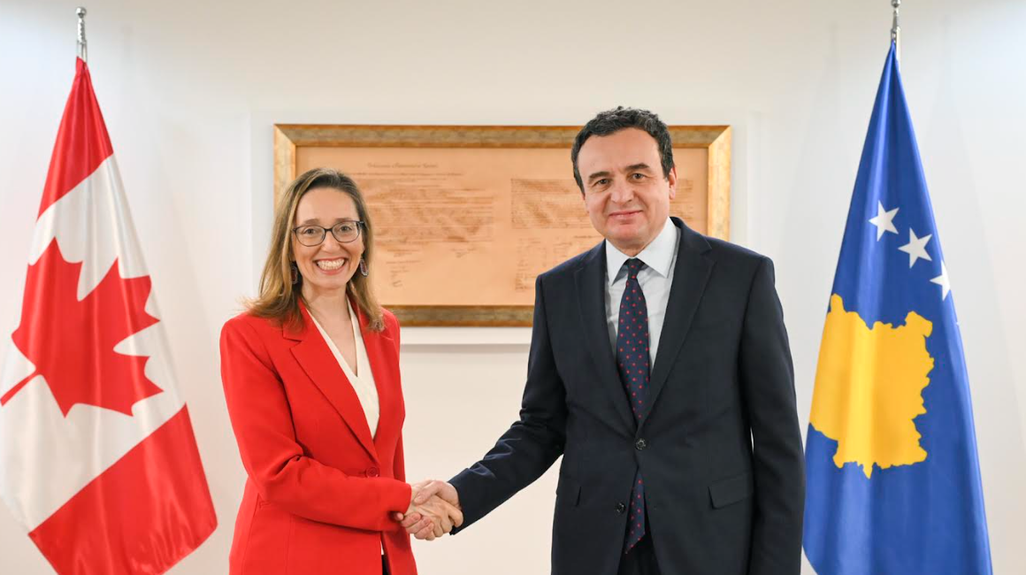 Kanadaja rikonfirmon mbështetjen për Kosovën  Blitt uron Kurtin për mandatin e ri