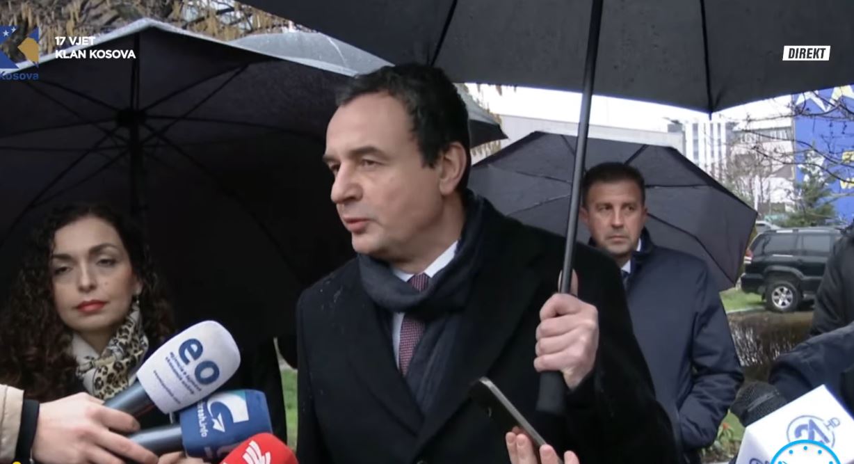 Kurti  Sot festojmë  por edhe nderojmë rezistencën paqësore dhe luftën e drejtë të UÇK së