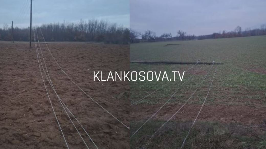 Alarm në Zllapek: Kabllot elektrike rrëzohen, banorët ndihen të rrezikuar