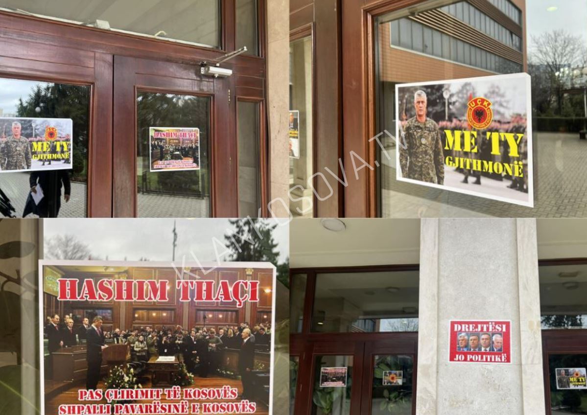“Drejtësi, jo politikë”, aksion simbolik para Kuvendit në përkrahje të katërshes së UÇK-së