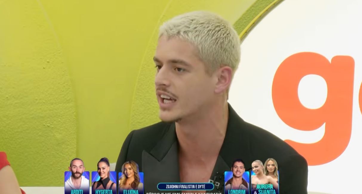 Londrimi  Benita e Elijona po shtyhen se cila me hy e para mes një çifti  VIDEO 