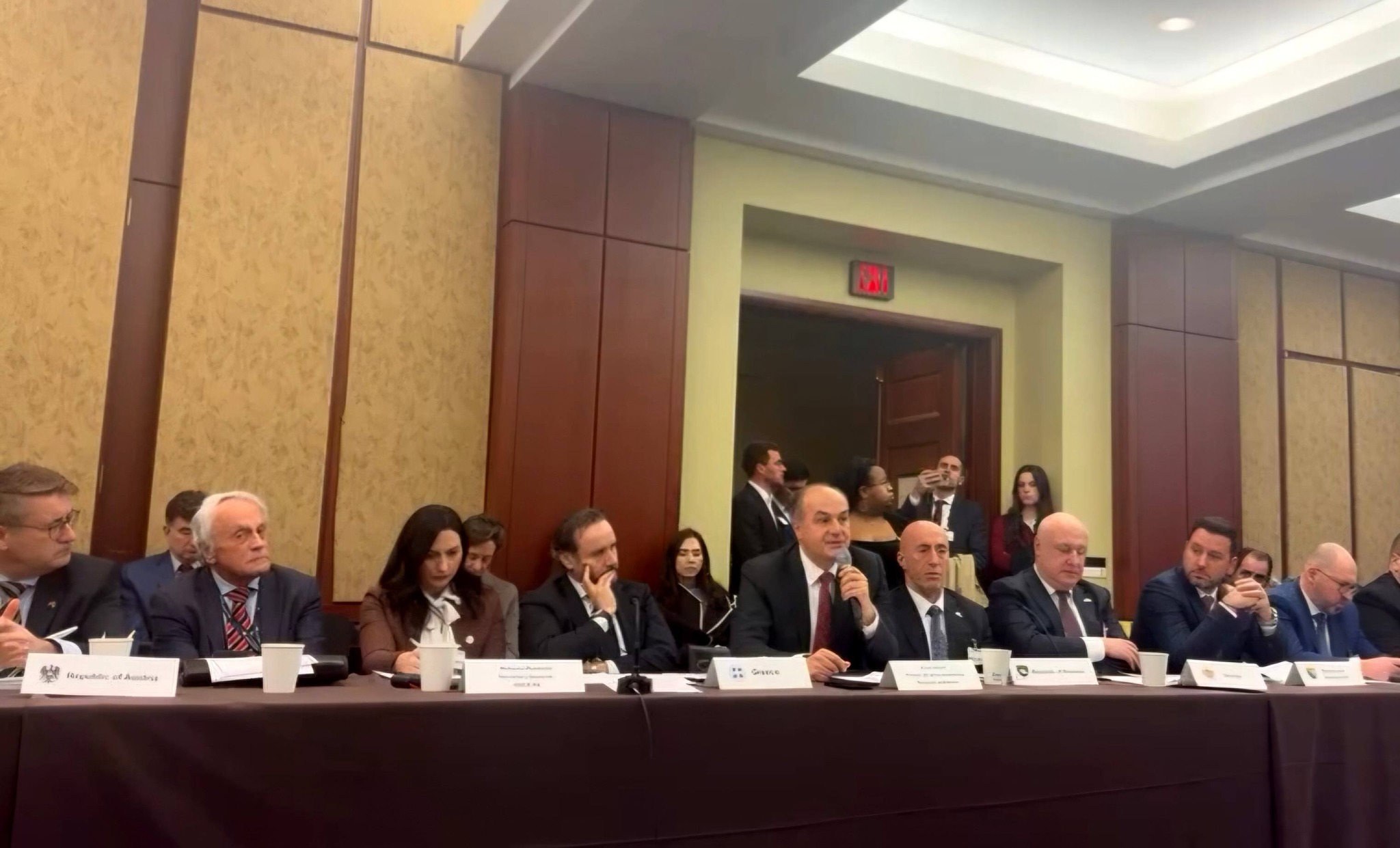 Enver Hoxhaj mban fjalim në Kongresin Amerikan, kërkon anëtarësimin e Kosovës në NATO