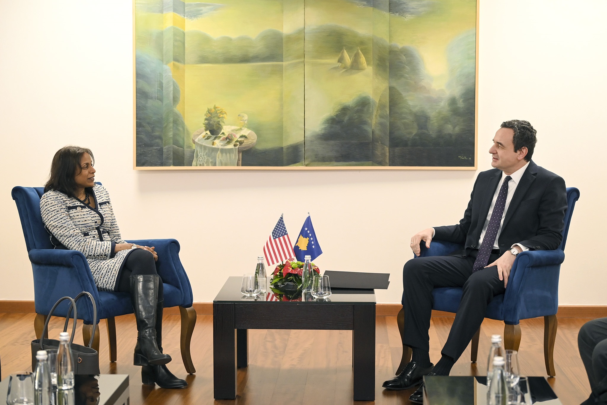 U takua me Prattipatin, Kurti tregon për çka biseduan