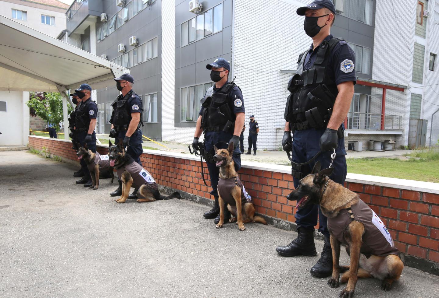 Policia rrit prezencën, K9 në terren para ndeshjes Kosovë-Turqi