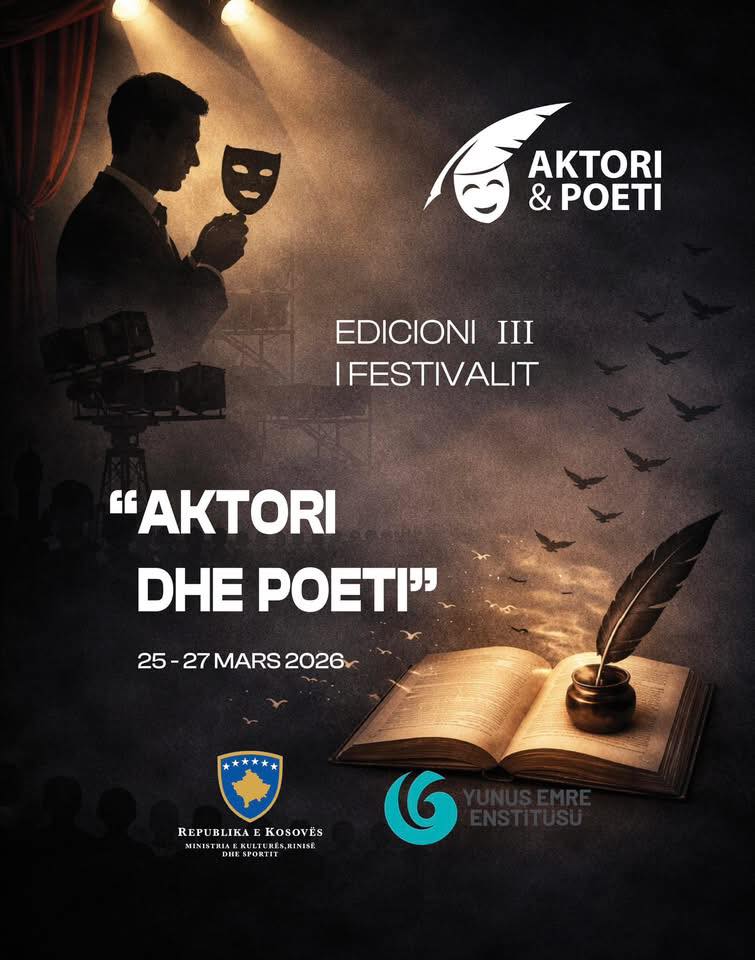 Festivali “Aktori dhe Poeti” nis sot në Prishtinë