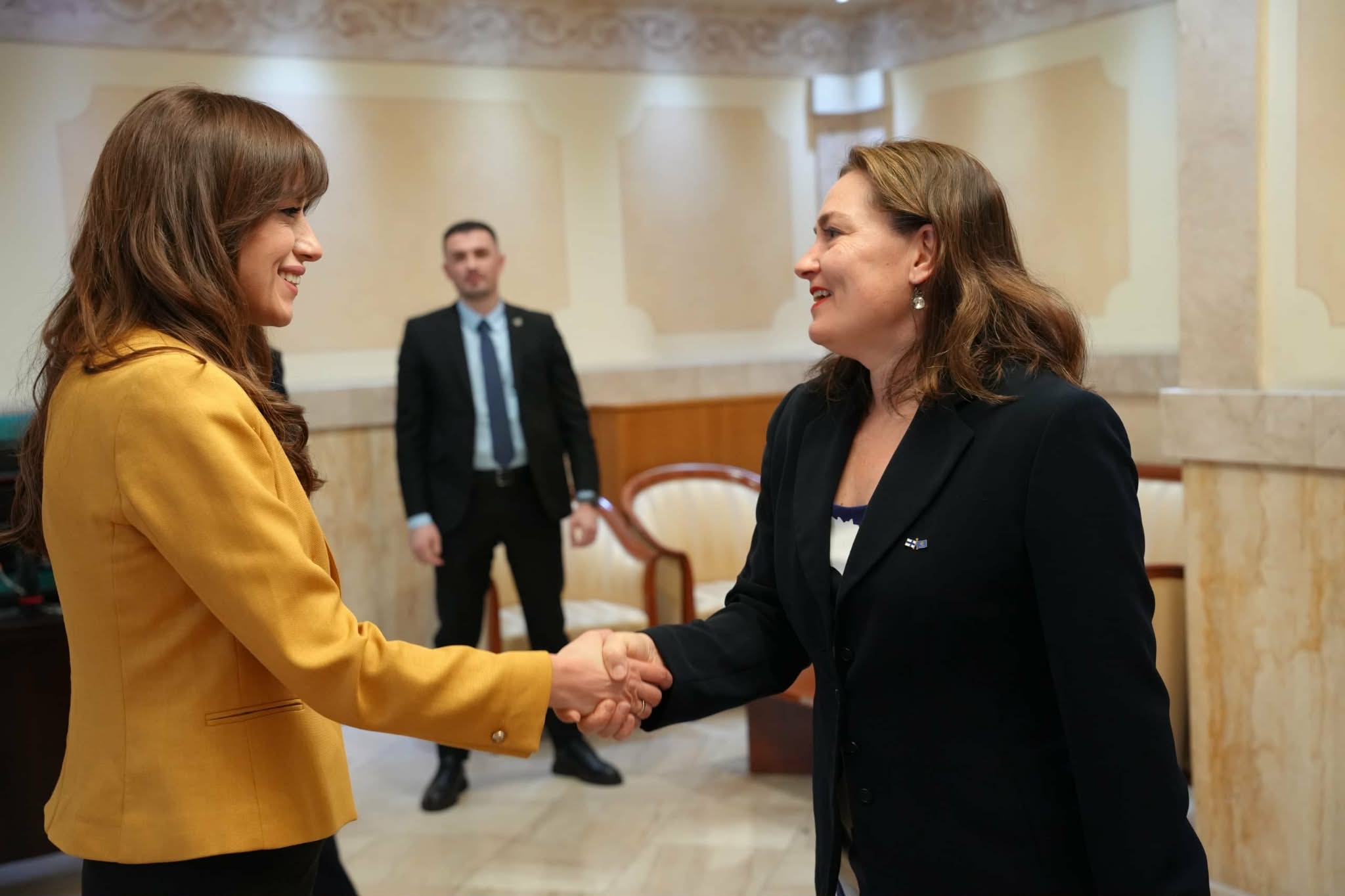 Haxhiu falënderon Finlandën për mbështetjen në shtetndërtim