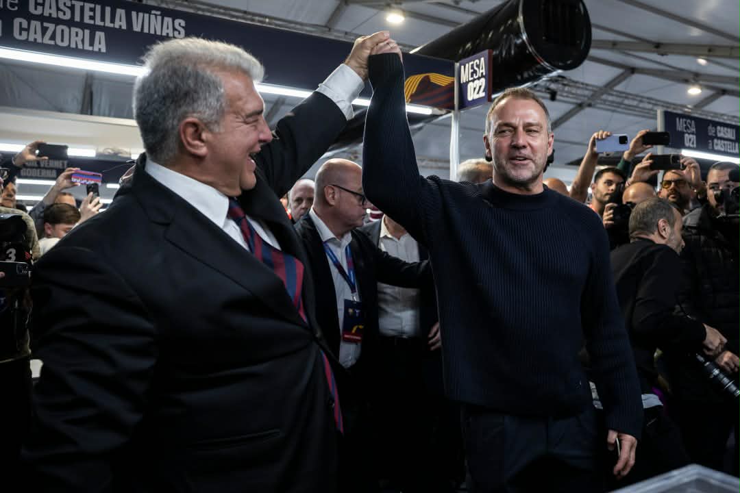 Hansi Flick rinovon me Barcelonën deri në vitin 2028
