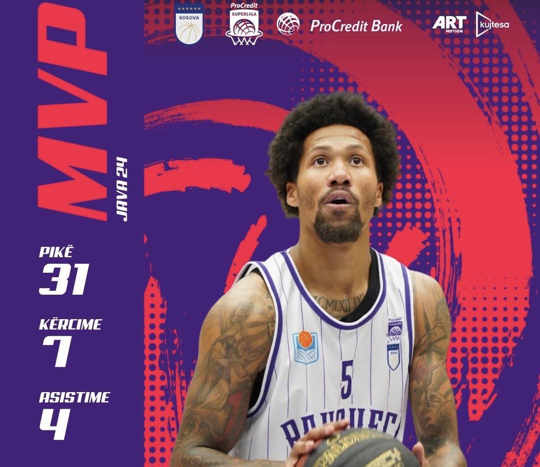 J’von McCormick shpallet MVP i javës në Superligë