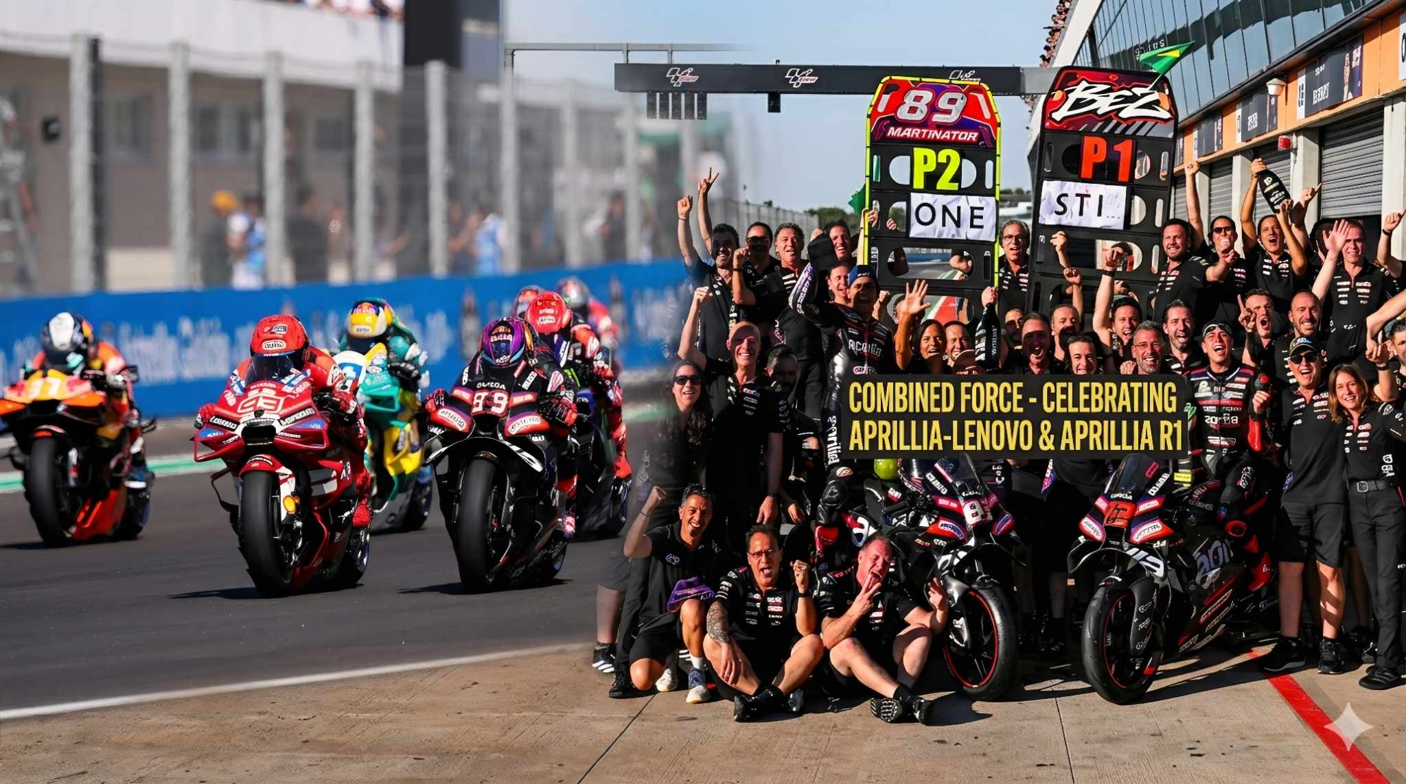 MotoGP rikthehet në Brazil pas 20 vitesh - Bezzecchi i paprekshëm, Aprilia dominon!