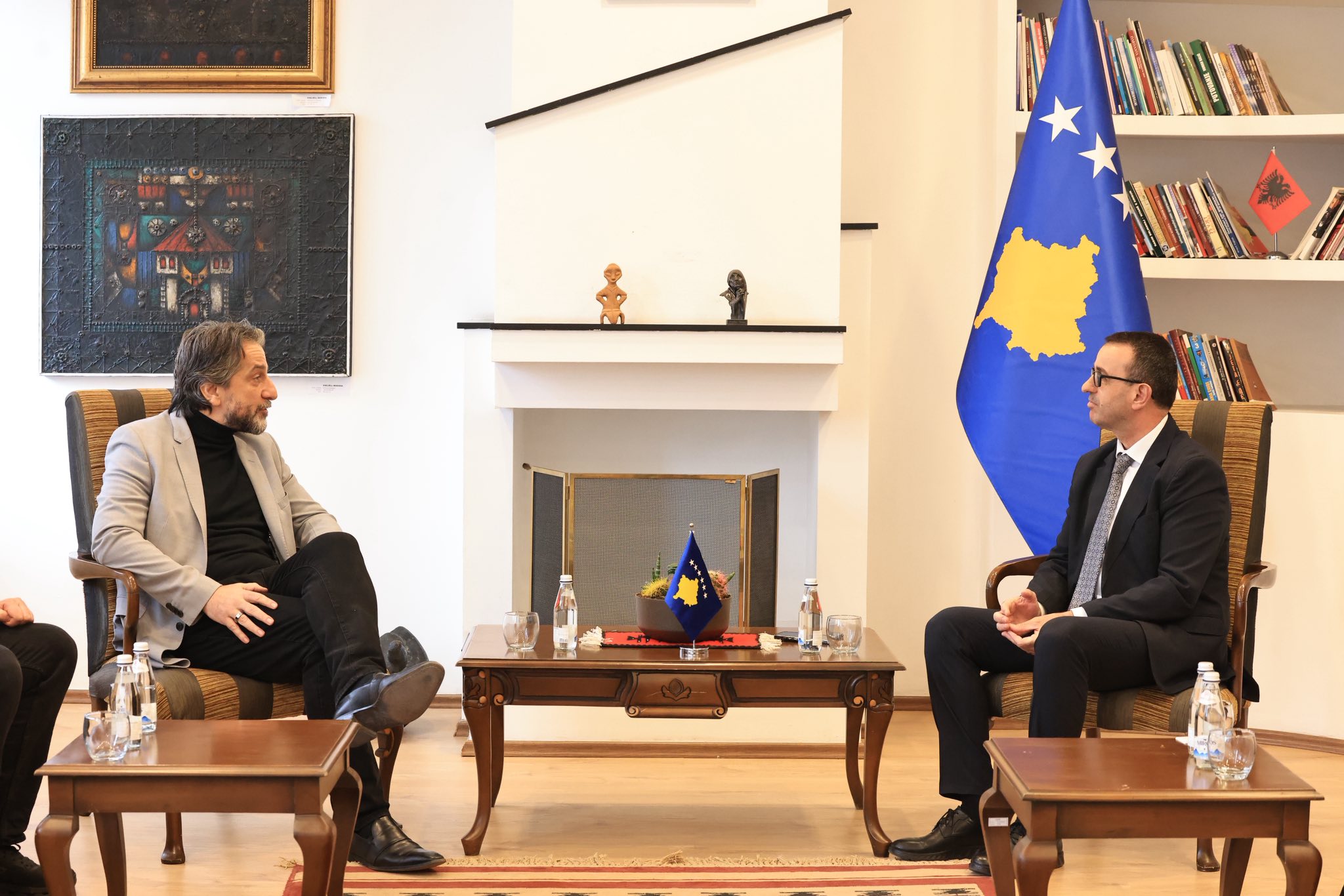 Përparim Rama takohet me Gashanin, flasin për Lojërat Mesdhetare Prishtina 2030