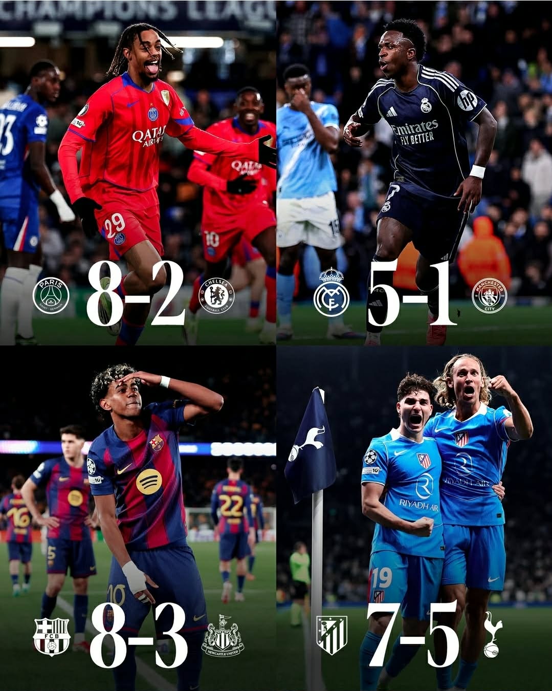 Katastrofë për klubet angleze, katër eliminime të rënda në Champions League