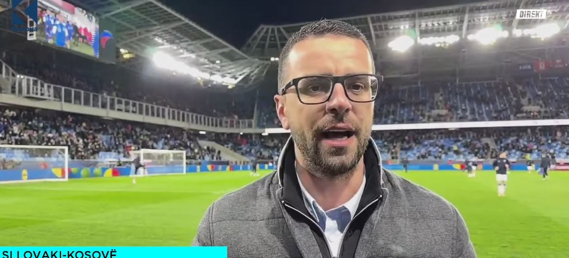Sadiku dhe Nuhiu optimistë para ndeshjes në Bratisllavë: Atmosfera si në Kosovë (VIDEO)