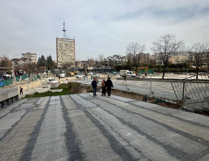 Rama: Në sheshin “Xhorxh Bush” ka filluar faza e dytë e punimeve
