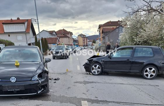 Aksident në Mitrovicë, gjashtë të lënduar