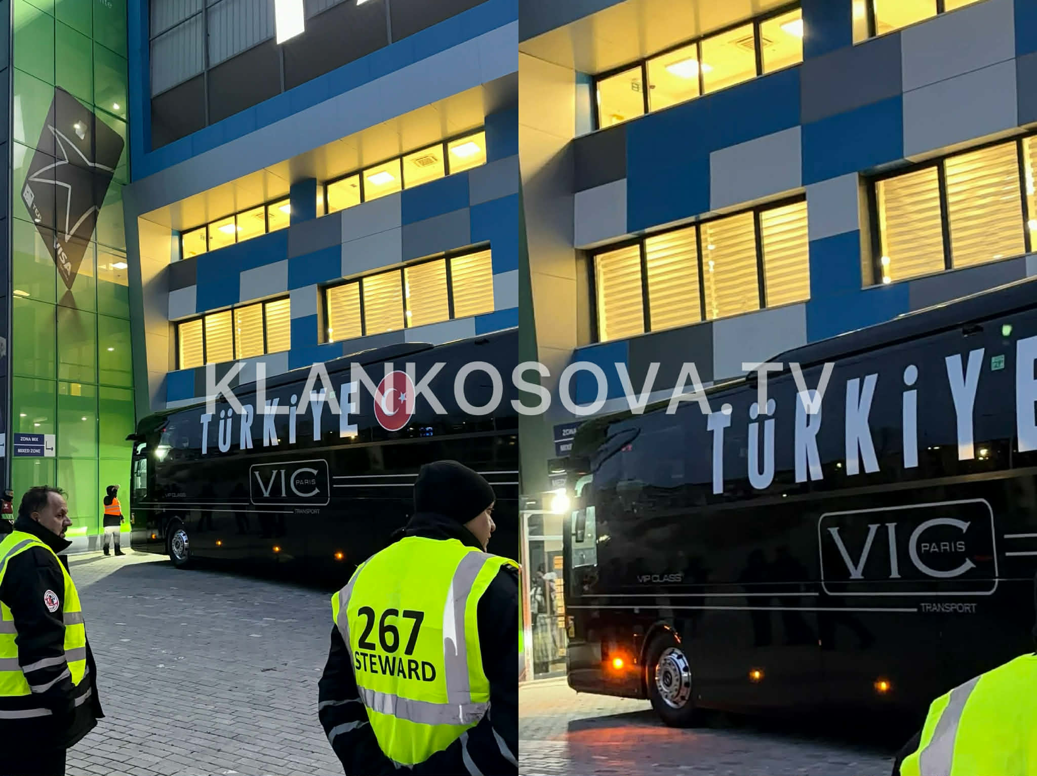 Kombëtarja turke mbërrin në "Fadil Vokrri"