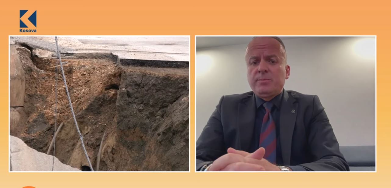 Shembja e rrugës që alarmoi Prishtinën, hetimet po vazhdojnë (VIDEO)