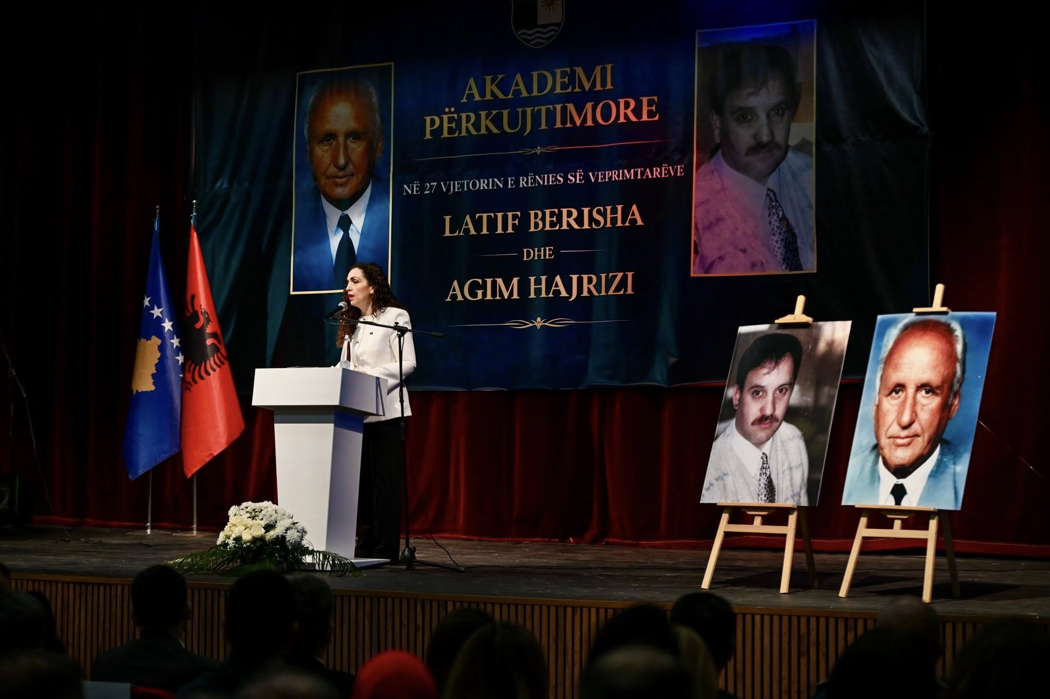 Osmani kujton Latif Berishën dhe Agim Hajrizin: Kujtimi për ta do të jetojë përherë