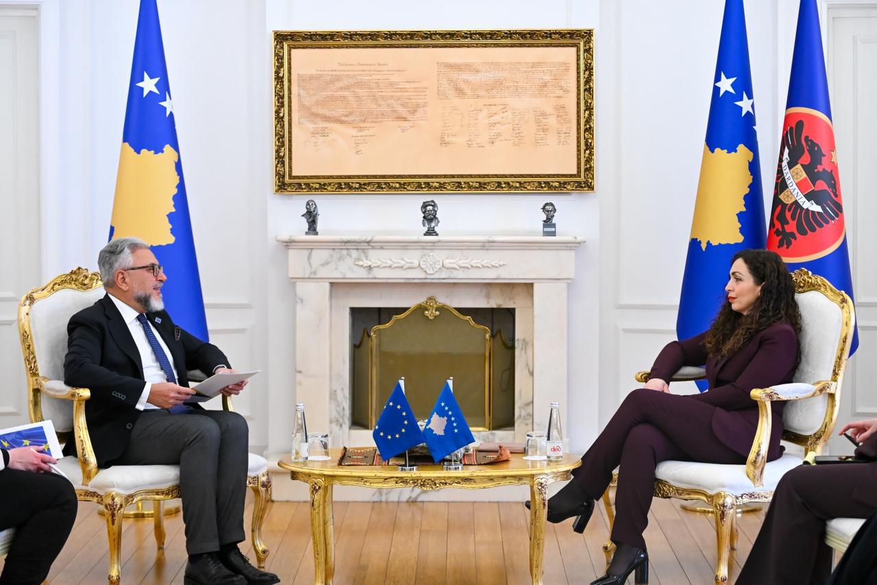 Osmani priti në takim shefin e EULEX, Giovanni Pietro Barbano