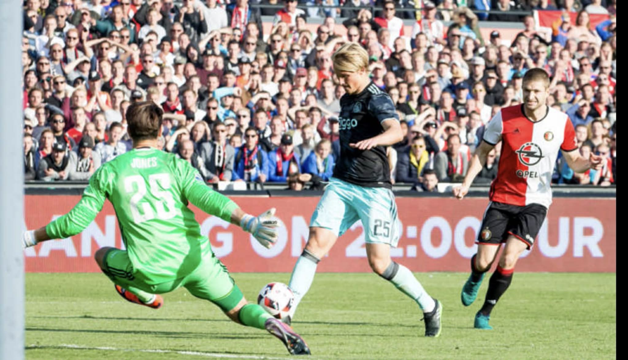 Feyenoordi dhe Ajaksi ndahen baras në derbin e madh të Holandës