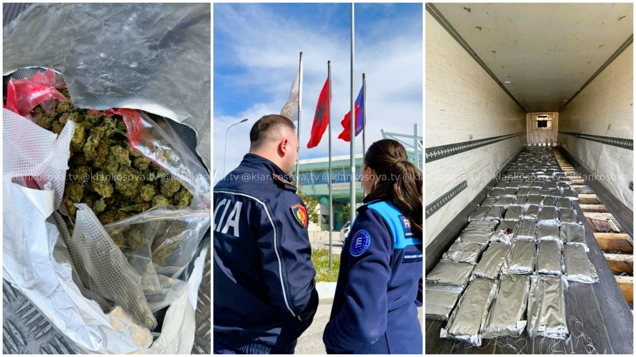Aksion i përbashkët Frontex-Policia e Shtetit: Konfiskohen 350 kg marihuanë në Kakavijë