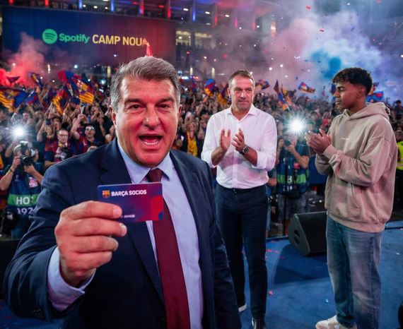 Zyrtare: Laporta fiton zgjedhjet, mbetet në krye të Barcelonës