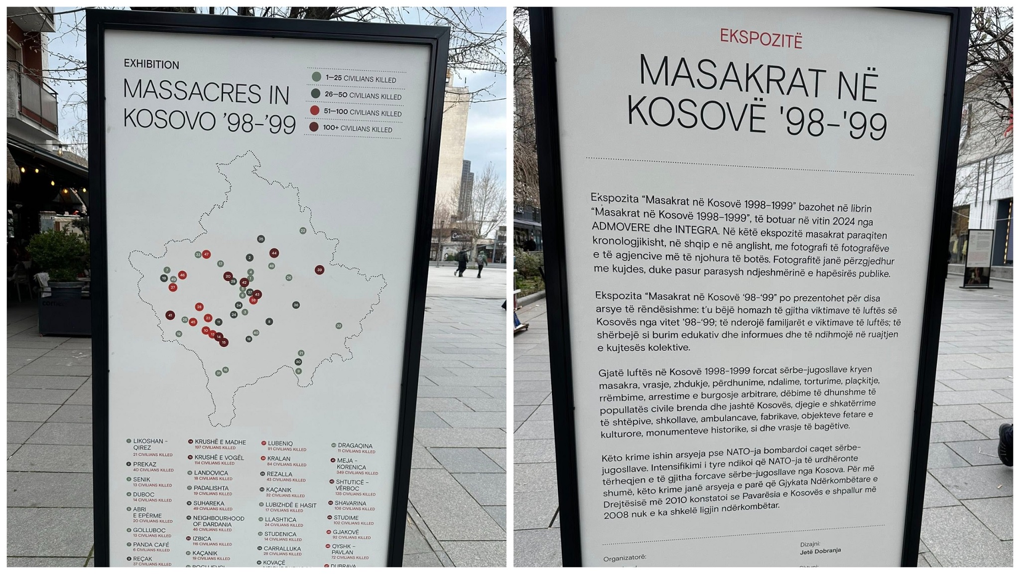 I mbijetuari i Masakrës së Belegut kritikon ekspozitën në Prishtinë: Fshirje e padrejtë e 46 jetëve