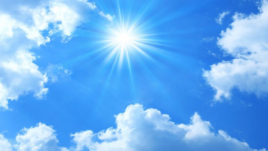 Mot me diell, temperaturat arrijnë deri në 15 °C