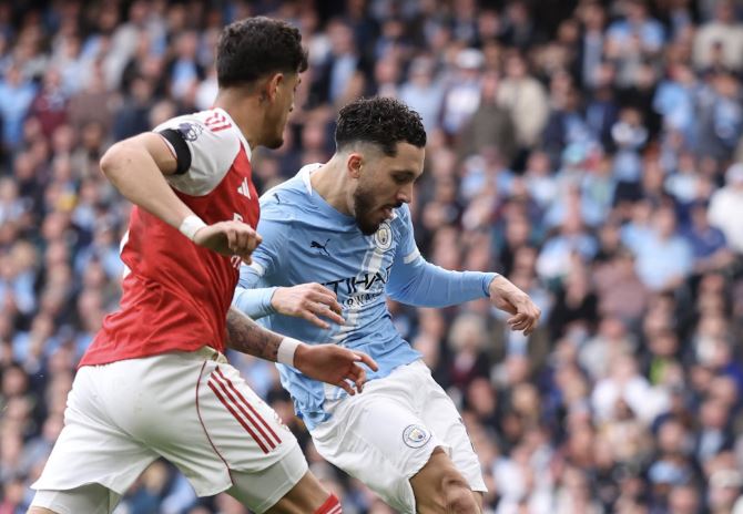 Spektakël në Etihad, City dhe Arsenal shkojnë në pushim 'në paqe'